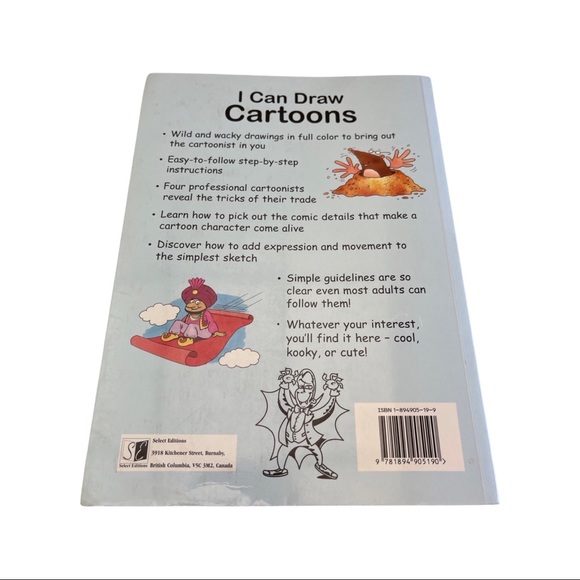 I Can Draw Cartoons, in great used condition! - Picture 2 of 4